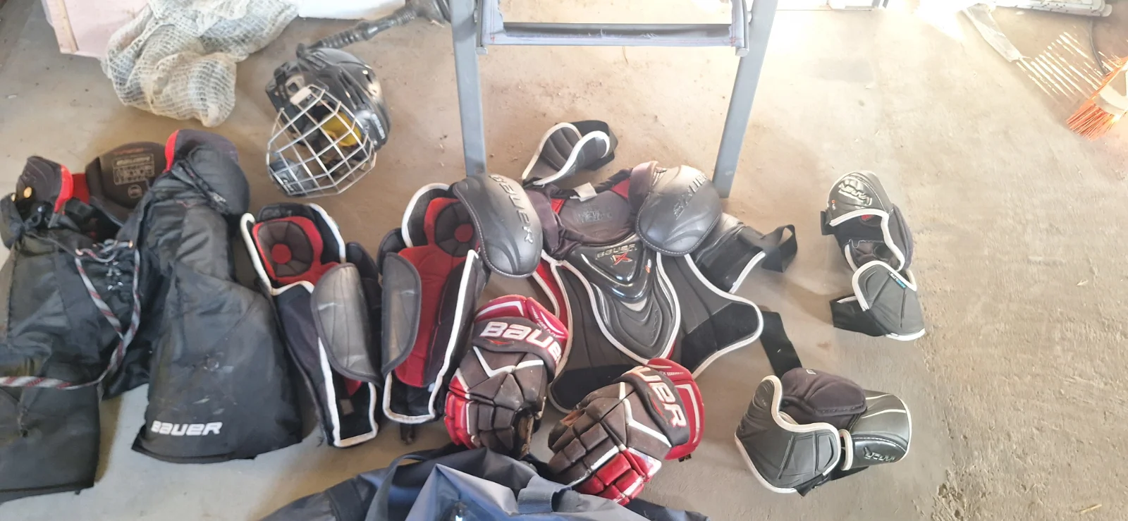 Bauer vapor 1x set